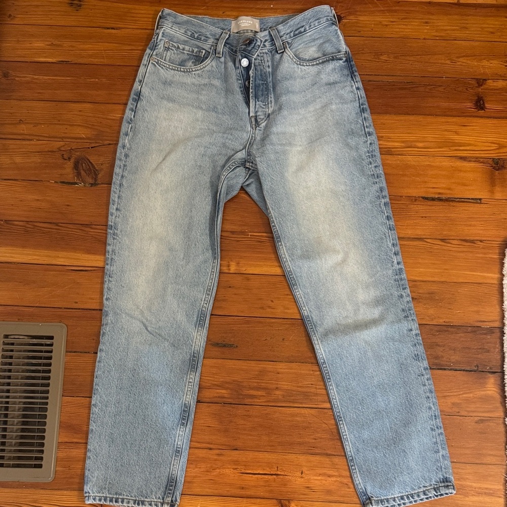 Everlane 90s Cheeky - Light Blue Women's Straight Leg Jeans